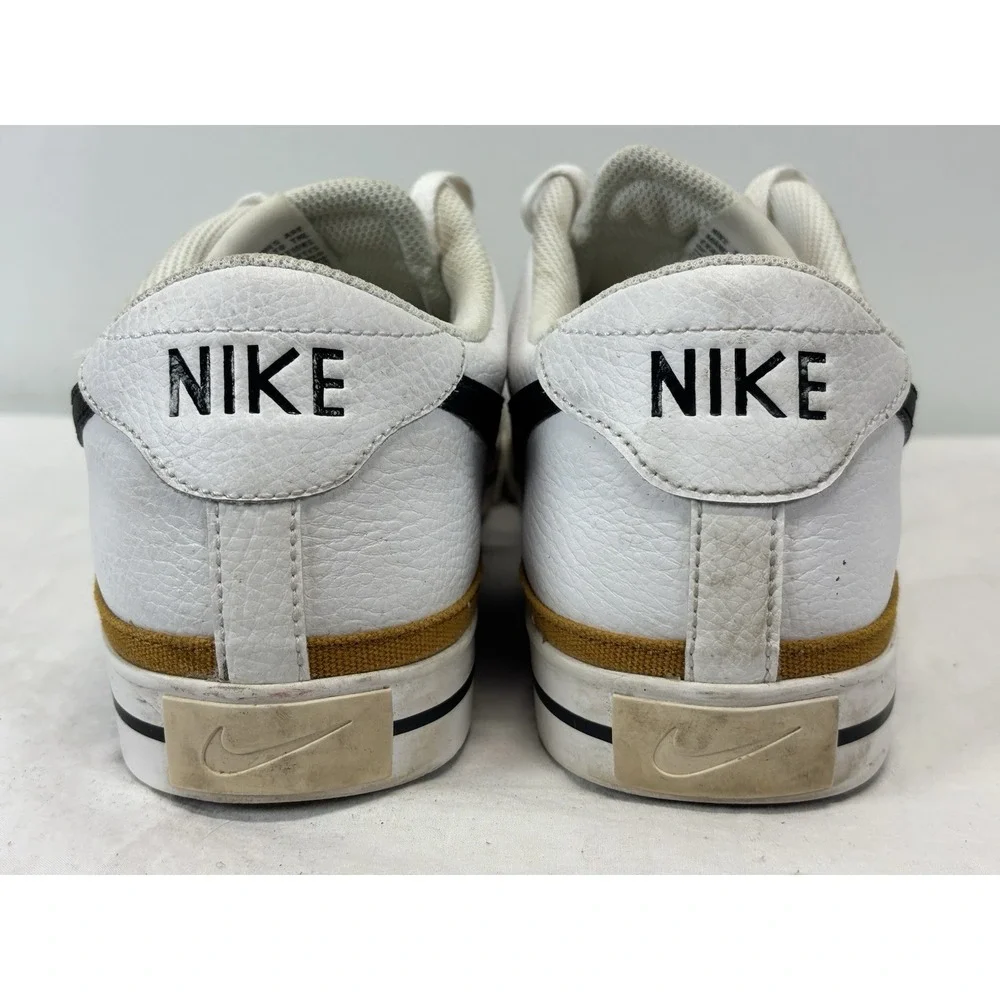 Size 13 - Nike Court Legacy Next Nature Mens White Desert Ochre Sneaker